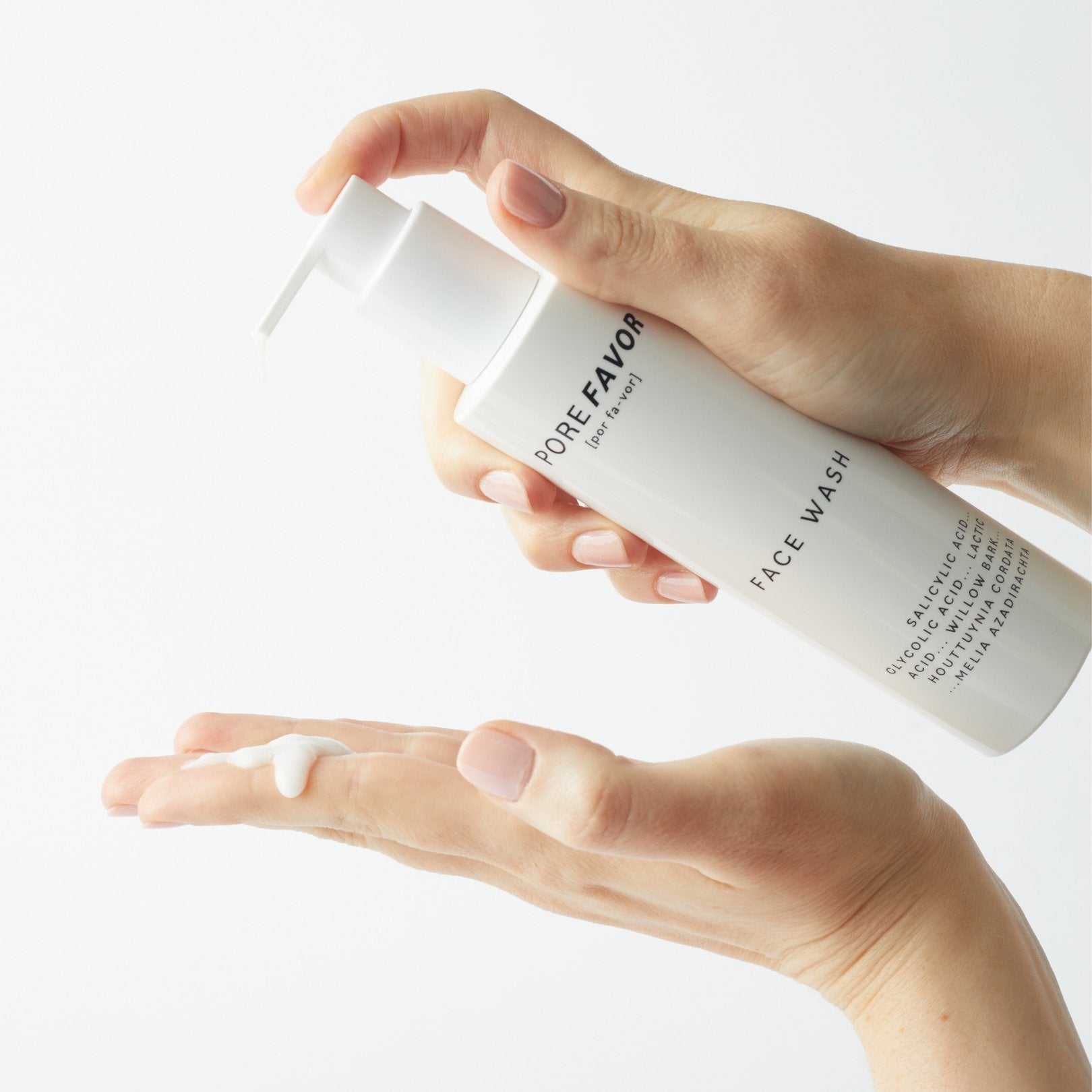 AHA & BHA FACE WASH – PORE FAVOR USA